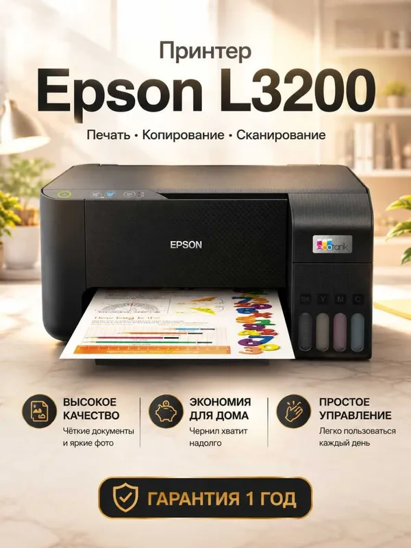 Принтер Epson L3200 1