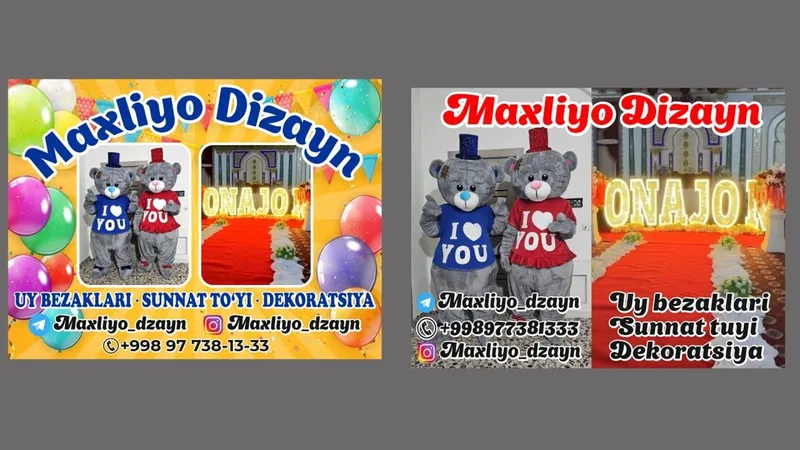 Onajon otajon ayiqchalar xizmati