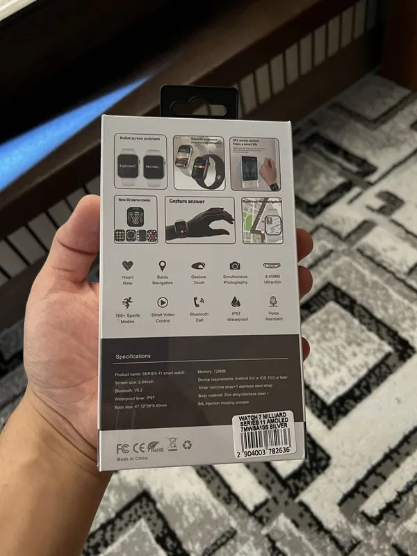 7MILLIARD Series 11 AMOLED Smart Watch 2