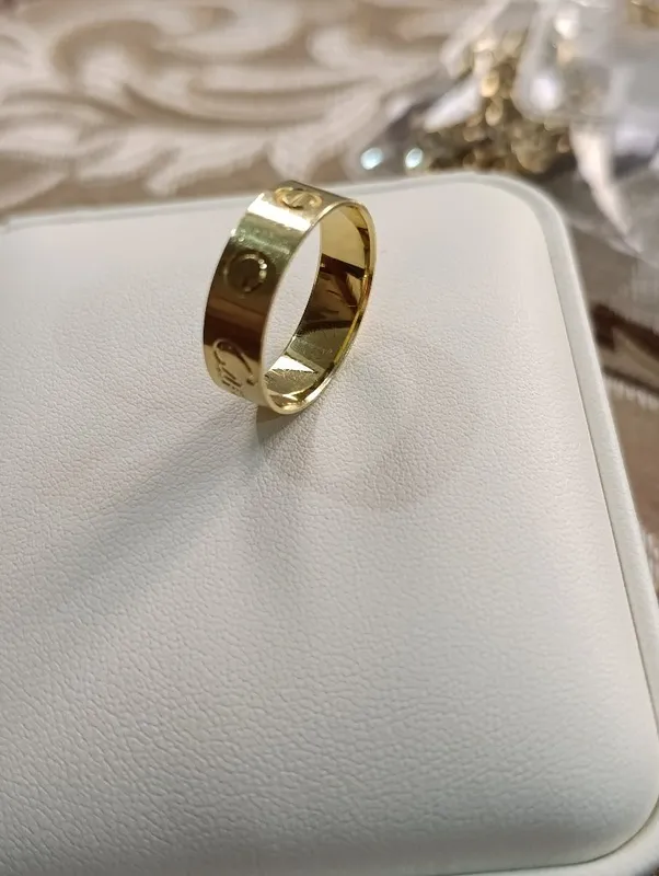 Золотое кольцо, CARTIER Турецкая изделия, проба 585, вес 3,27 р 18 — фото 3