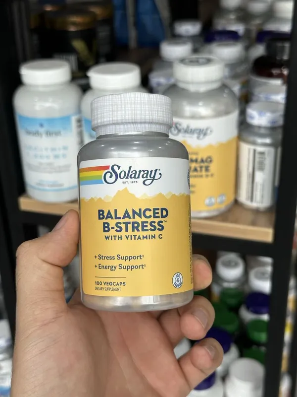 Solaray Balanced B-Stress 100 kapsula 1 Solaray Balanced B-Stress 100 kapsula 1