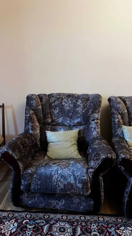 Диван советский с двумя креслами — фото 1