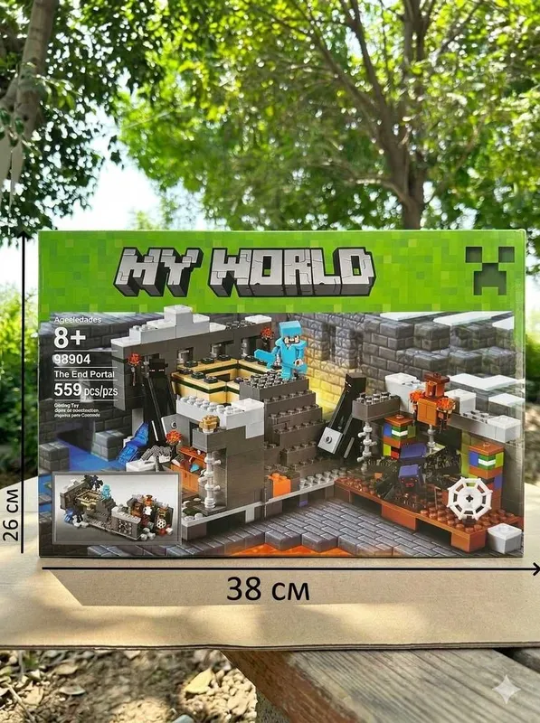 Конструктор LEGO Minecraft – конструктор для детей, Лего майнкрафт — фото 1