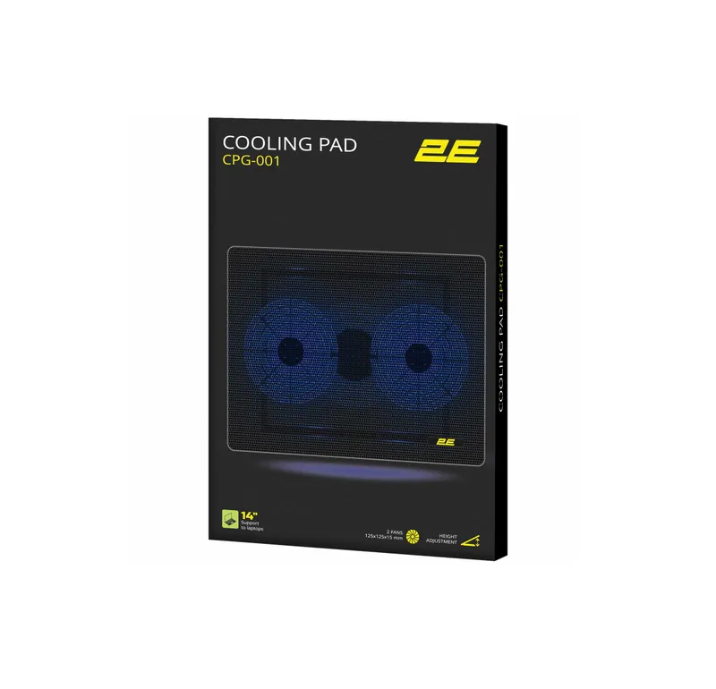 Подставка охлаждения для ноутбука 2E Cooling Pad CPG-001 1 Подставка охлаждения для ноутбука 2E Cooling Pad CPG-001 1