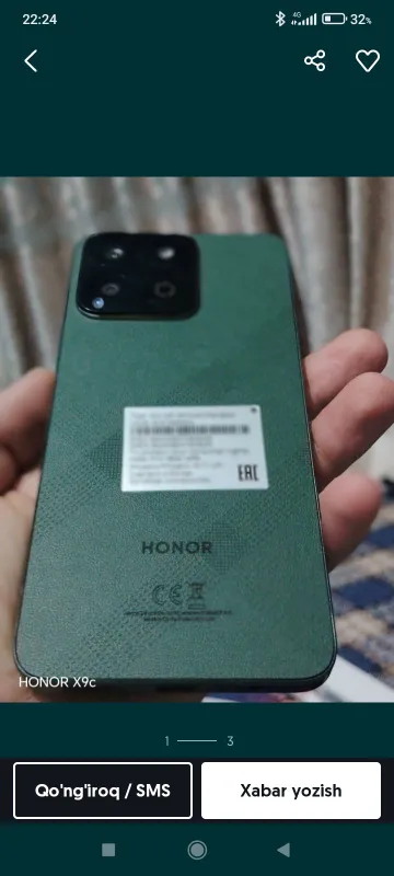 Honor X 7c holati yaxshi Honor X 7c holati yaxshi