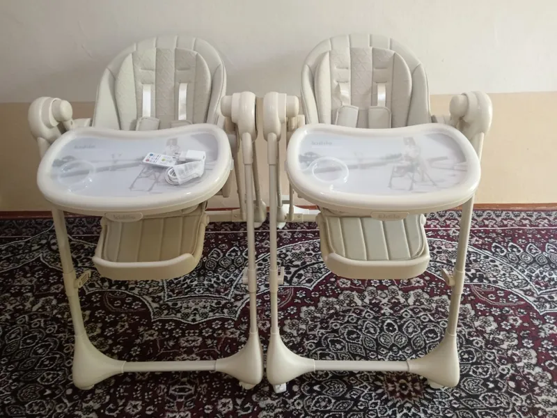 Kidilo 2v1 elektr tebratgich va ovqatlanish stuli. — фото 1
