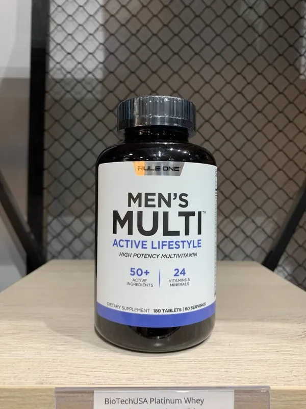 Rule 1 Men's Multi 180 Tablets Мультивитамины для мужчин Rule 1 Men's Multi 180 Tablets Мультивитамины для мужчин