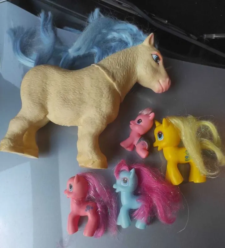 Игрушечные Поняшки. 5 штук одним лотом.