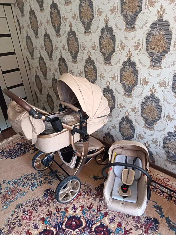 Luxmom 608 2in1 коляска, Maribel электролюлька 1