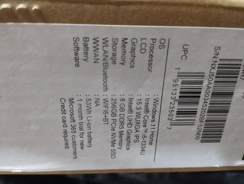 Acer Aspire Go 15 2 Acer Aspire Go 15 2