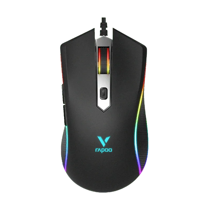 Rapoo V28S Проводная оптическая игровая мышь с RGB
