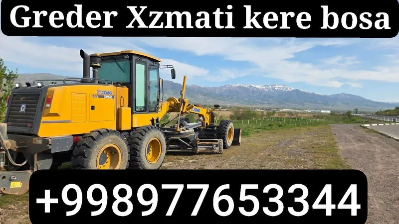 Greder Xizmzti kere bosa Tashkent Shaxa Tashkent Vilyot 1 Greder Xizmzti kere bosa Tashkent Shaxa Tashkent Vilyot 1