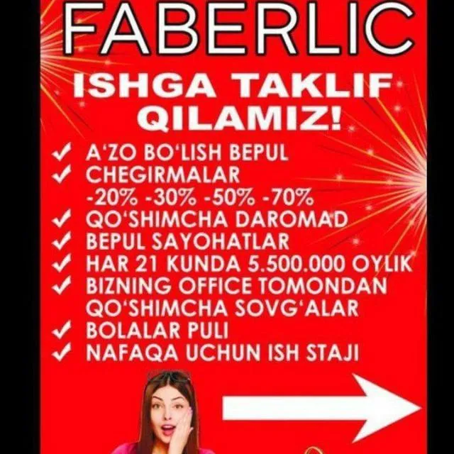 fabelic taklif etadi