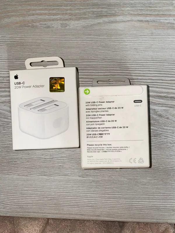 Apple 20WUSB-C original adapterlar Yangi 6dona bor