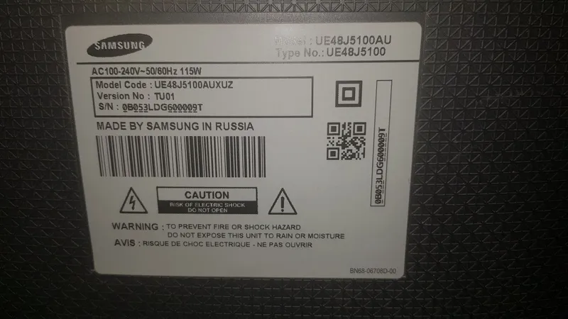 Телевизор samsung ue48j5100