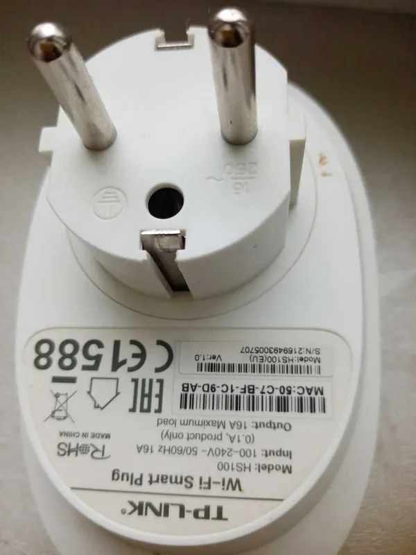 умная WI-FI Smart Plug розетка TP-Link HS100 2