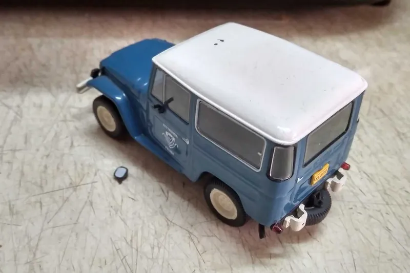 TOYTA LANDCRUISER, МАСШТАБ 1:43, модель Деагостини. — фото 3