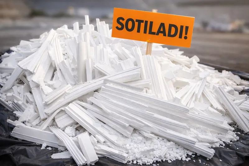 Polistirol atxodi (granula) sotiladi | Doimiy hajmda Polistirol atxodi