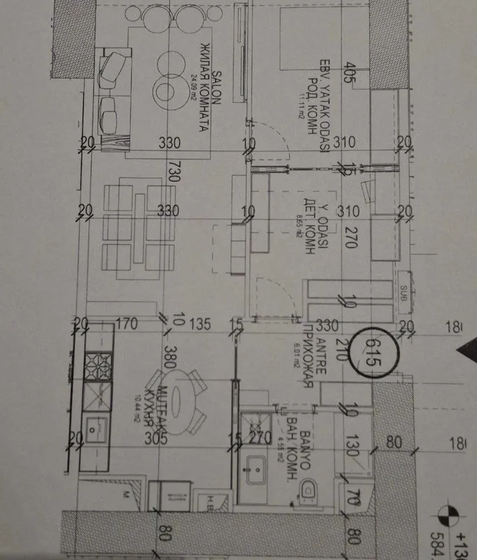 Продажа квартиры  3/34/51 ЖК Nest One — фото 4