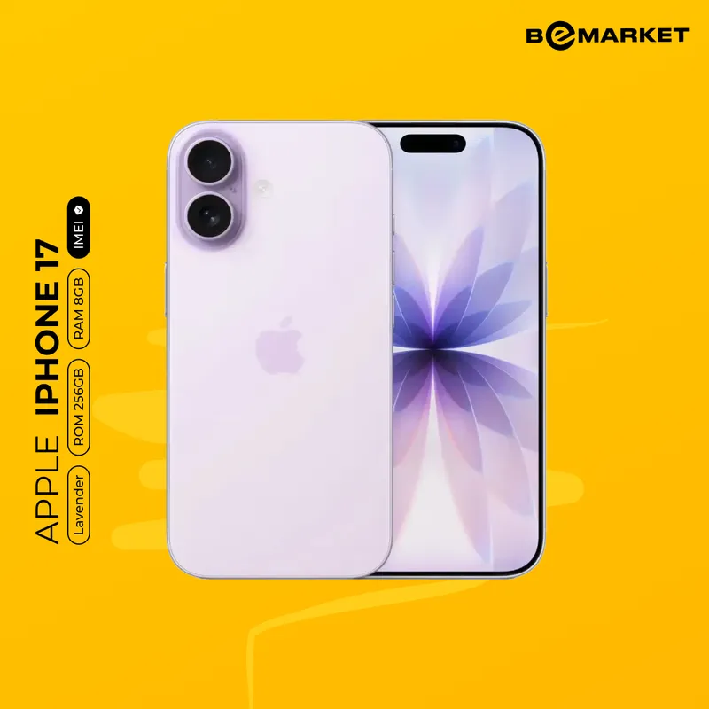 Apple iPhone 17, Lavender, 8/256 GB