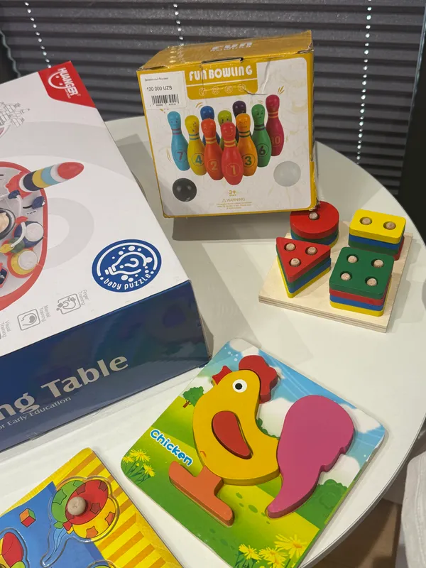 Bolalar uchun rivojlantiruvchi sorterlar (Montessori o‘yinchoqlari) 1
