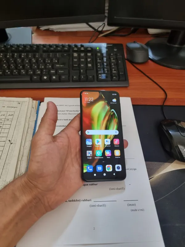 Redmi note 9S 6/128gb iwlawi zur aybi yuq tozza telefon