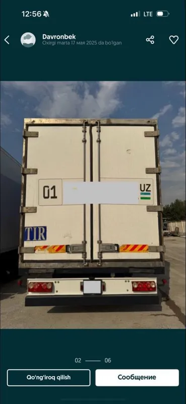 Srochno sotiladi REF SCHMITZ SKO24L 2001 yil. 2
