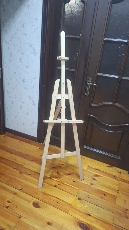 Мольберт для рисования, деревянный, регулируемый