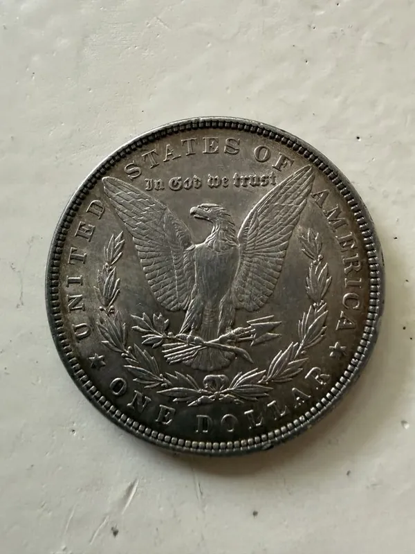 Morgan dollari, 1885-yil, kumush 2 Morgan dollari, 1885-yil, kumush 2
