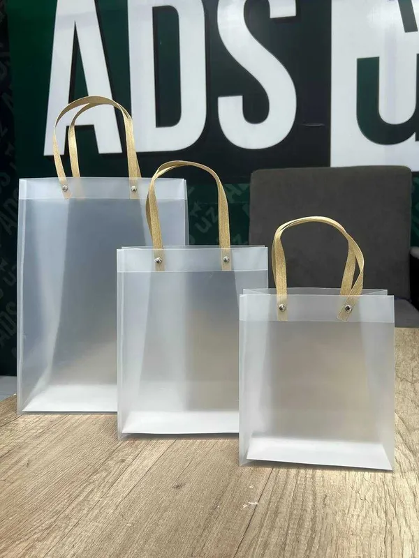 Shaffof paketlar sizning logoyingiz bilan — фото 2