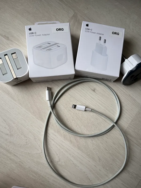 Iphone zaryadka iphone 13 pro apple adapter 20w — фото 3
