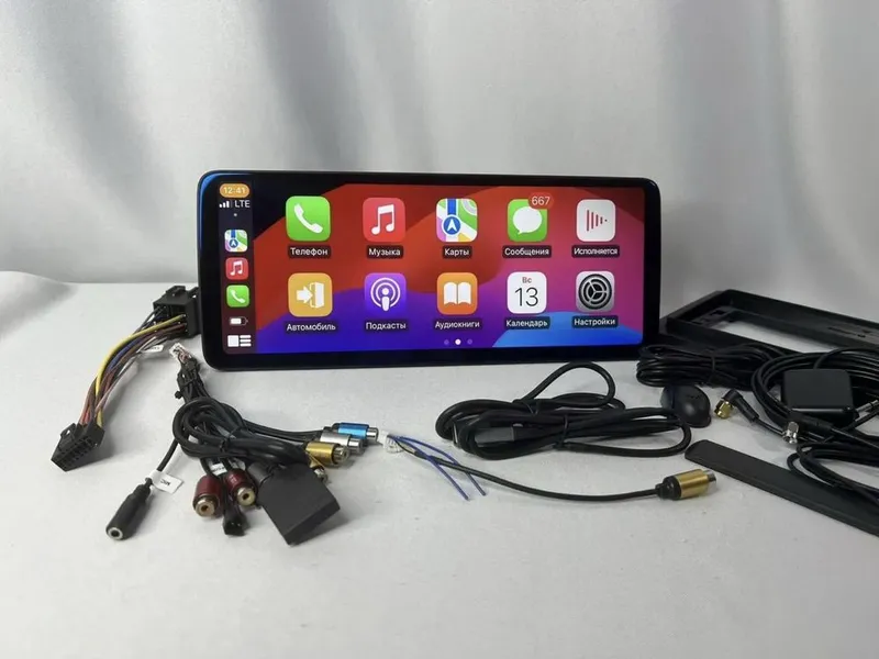 Магнитола для любого авто Андроид 4-8 ядер 4/64г CarPlay WiFi 4G Sim