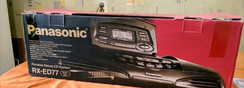 Магнитола "Panasonic" RX-ED 77 "КОБРА" 3 Магнитола "Panasonic" RX-ED 77 "КОБРА" 3