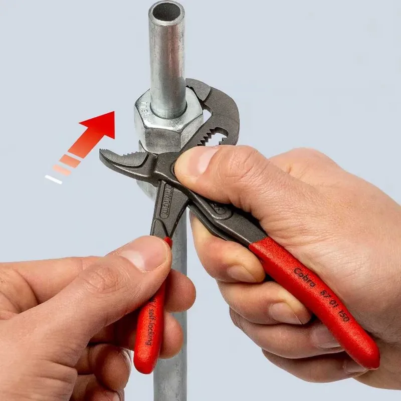 Клещи переставные 150 мм / KNIPEX Cobra® sozlanadigan qisqich 150 mm 7 Клещи переставные 150 мм / KNIPEX Cobra® sozlanadigan qisqich 150 mm 7