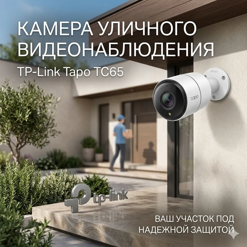 Orginal Wi-Fi kamera Tapo TC65 Tp-Link — фото 2