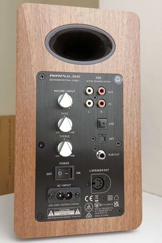 Airpulse A80 Hi-Res акустическая система с рупорный ленточный твитером — фото 2
