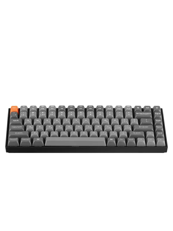 Игровая механическая клавиатура Keychron K2 MAX 84Key, K super Banana, WL/BT/USB-A, QMK, White Led, черный — фото 3
