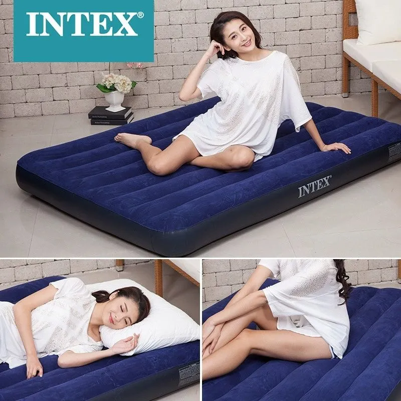 Надувной матрас INTEX для сна и отдыха на природе!