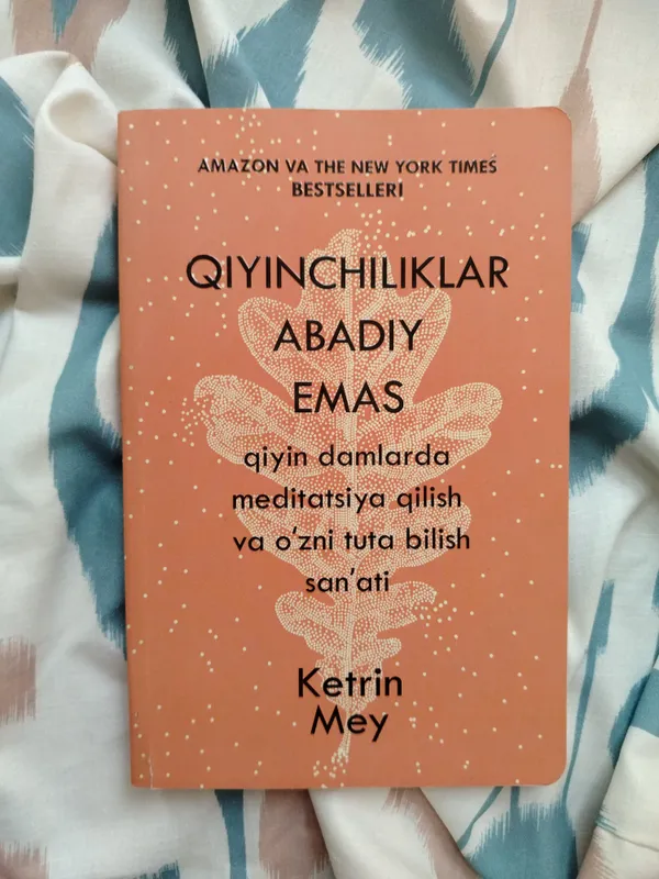 kitob:"Qiyinchiliklar abadiy emas"