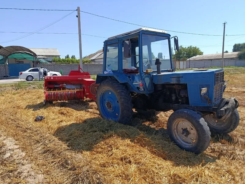 Belarus MTZ 80 & Zet 511 press padborshik 1 Belarus MTZ 80 & Zet 511 press padborshik 1