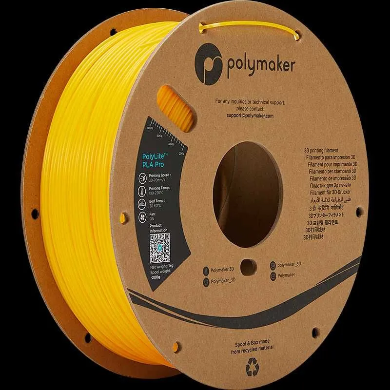Филамент PolyLite™ PLA Pro | Polymaker | 1.75мм 1кг - 3D печать — фото 2