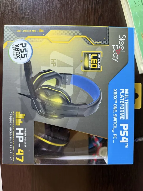 Steelplay HP-47 Simli O‘yin Quloqchini 1
