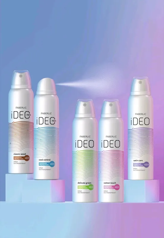 Delicate Green iDeo sprey-antiperspirant Delicate Green iDeo sprey-antiperspirant