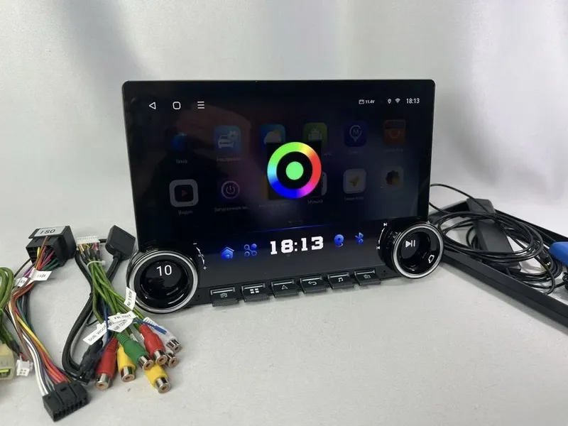 Монитор для любого авто 11.8 дюйм 4/64г андроид 15 CarPlay WiFi 4G Sim — фото 4