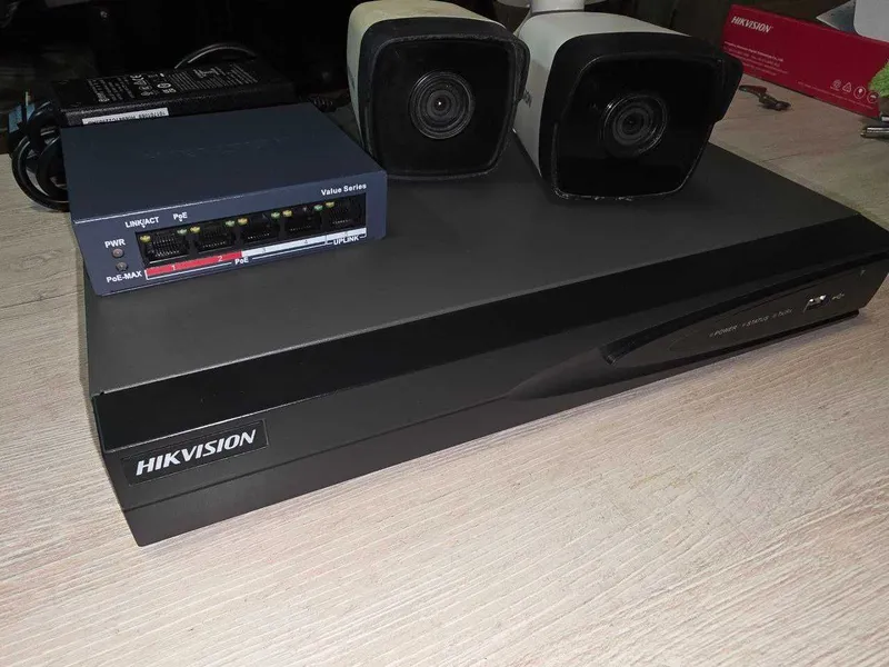 Камеры 5MP и DVR/NVR Hikvision в полном комплекте