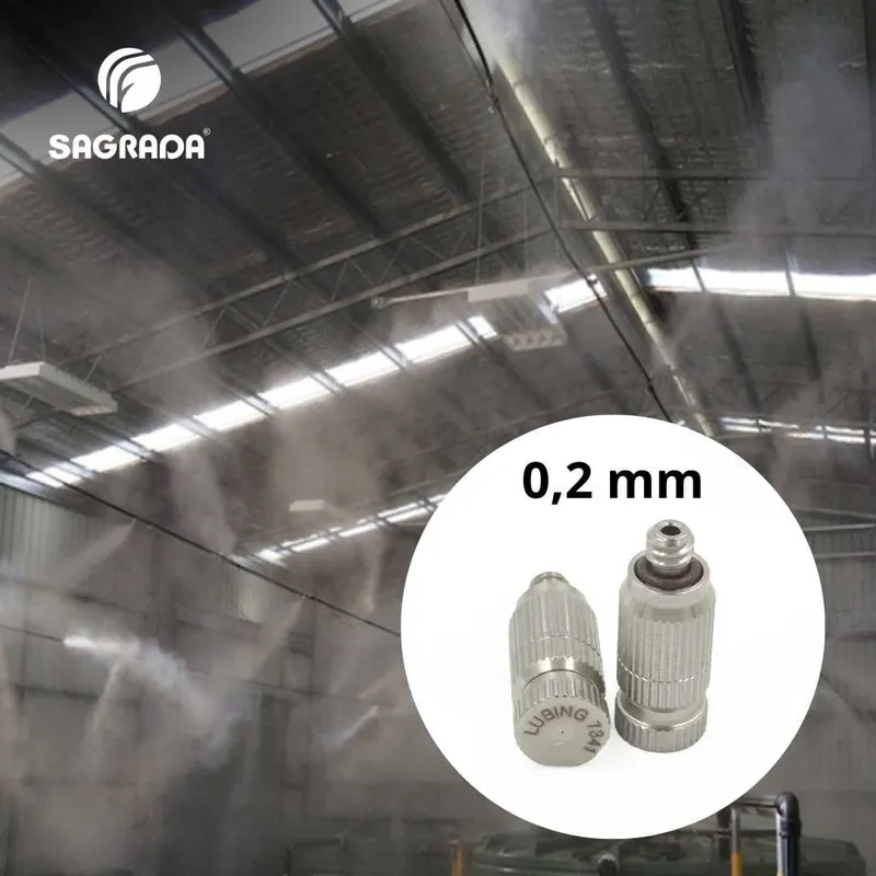 Yuqori bosimli tuman hosil qiluvchi forsunka 0.2 mm