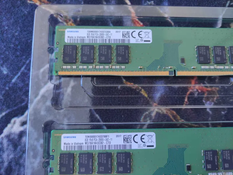 Оперативная память DDR4 Samsung DDR4 8GB 2666MHz (2×8GB) 2 Оперативная память DDR4 Samsung DDR4 8GB 2666MHz (2×8GB) 2