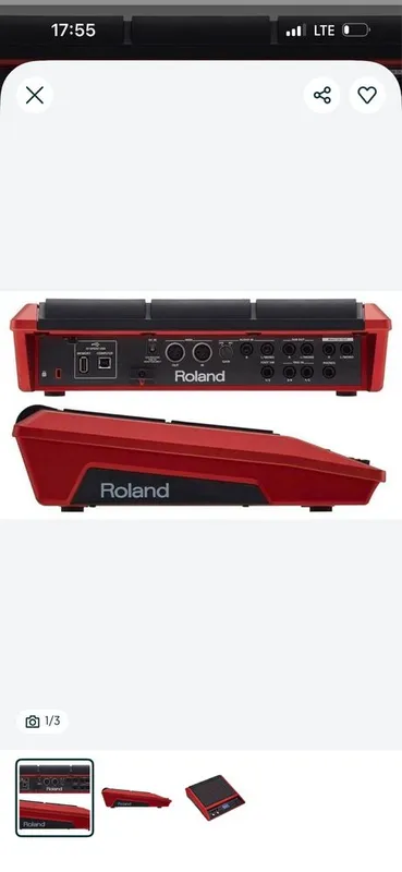 roland spd sx yangi kamplekt tuyga chalinmagan xali 2