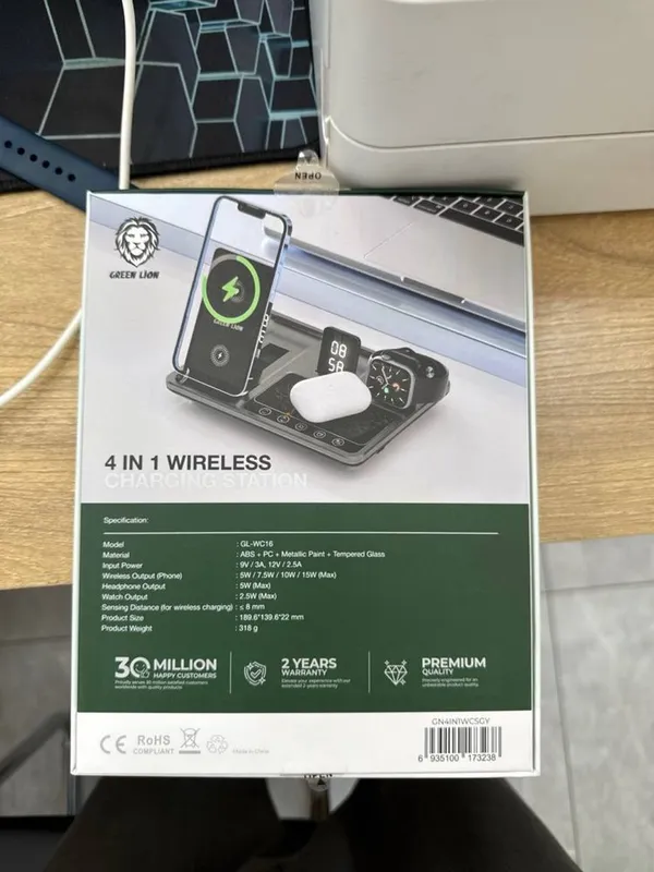 4 IN 1 Wilreless charging station