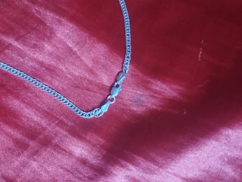 серебряная цепочька 60см цена 350тысячь сум